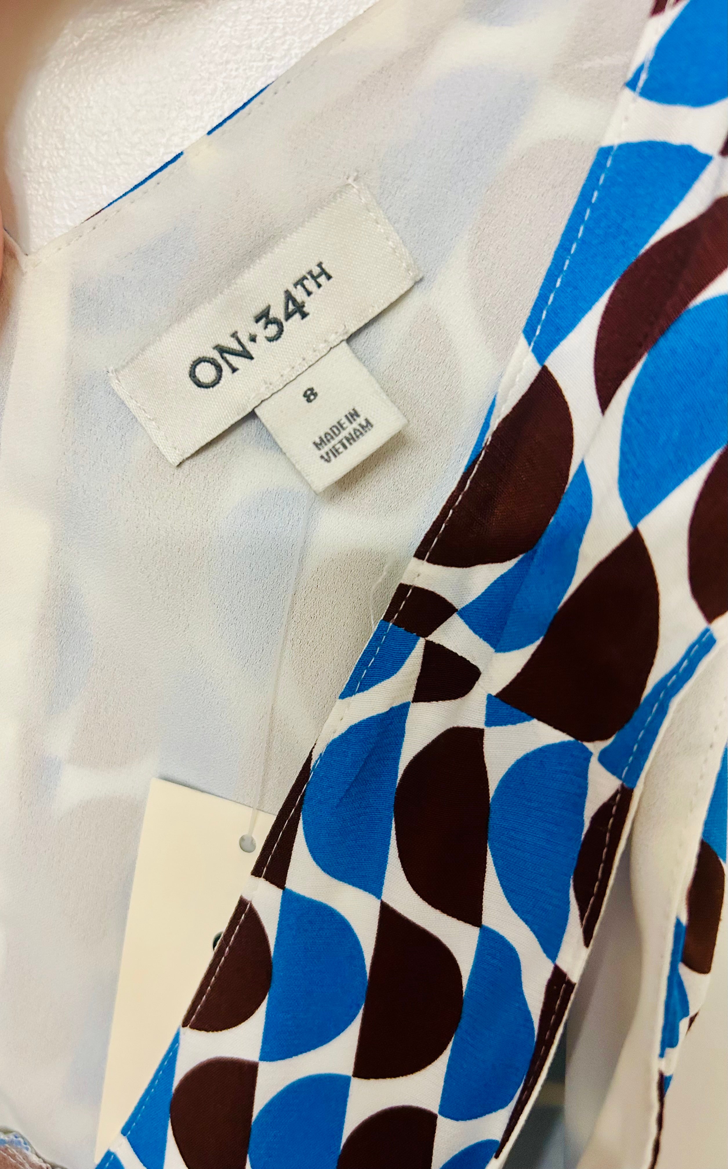On 34th Summer Dress Size 8 NWT